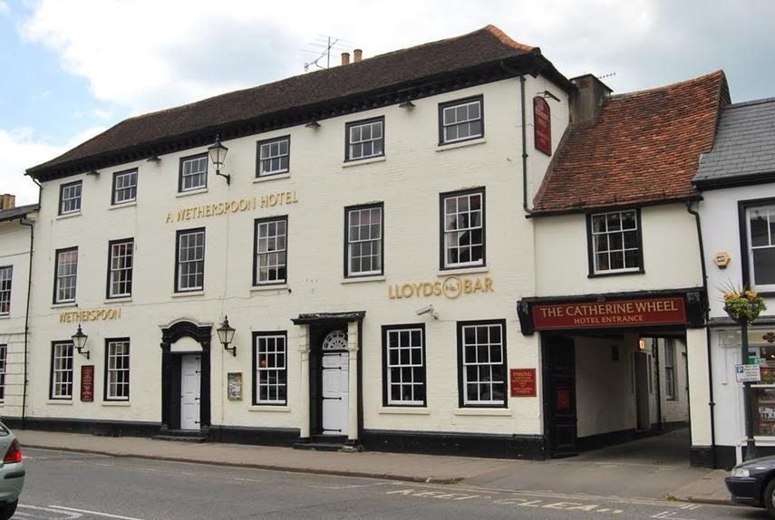 The Catherine Wheel Wetherspoon Hotel Henley-on-Thames Eksteriør billede